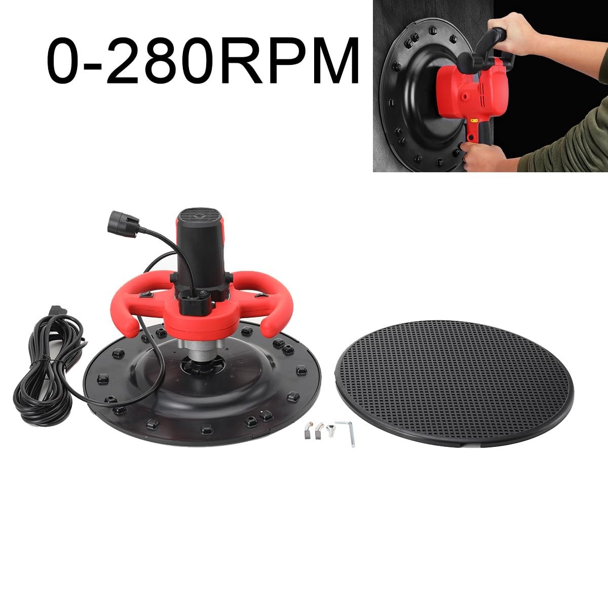 Electric Concrete Cement Mortar Trowel Concrete Groover Tool Handheld Concrete