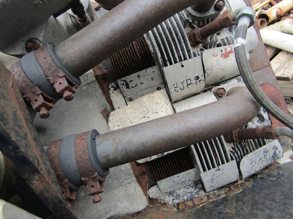 CONTINENTAL AIRPLANE ENGINE FOR PARTS