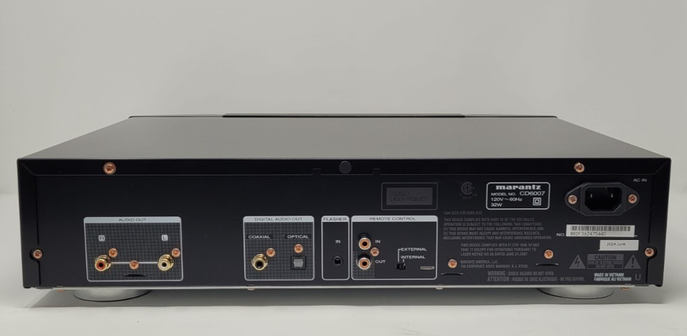 Marantz CD6007 CD Player - Black **B-Stock**