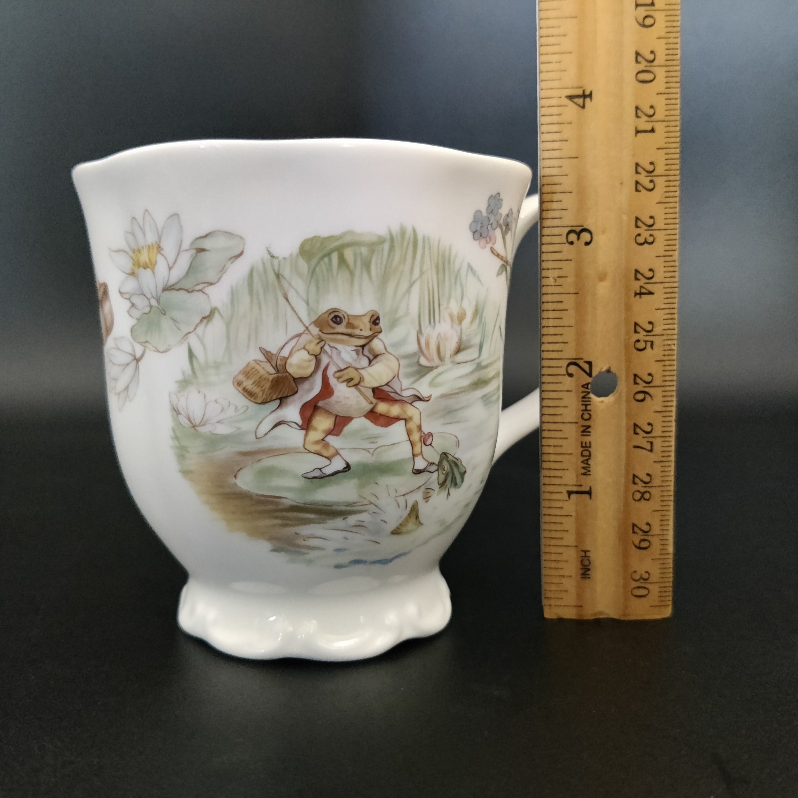 Vtg Royal Albert Jeremy Fisher Mug from The World of Beatrix Potter Series 1986