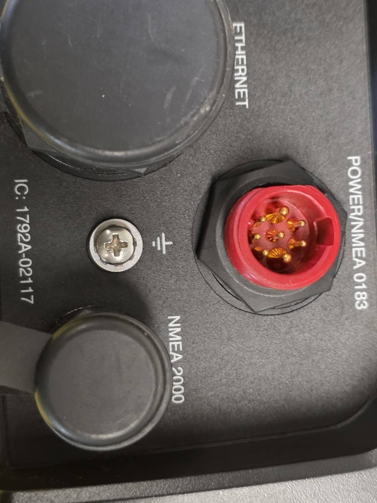 Garmin GPSmap 741XS GPS Chartplotter Multifunction Display W/ Cover & Cable