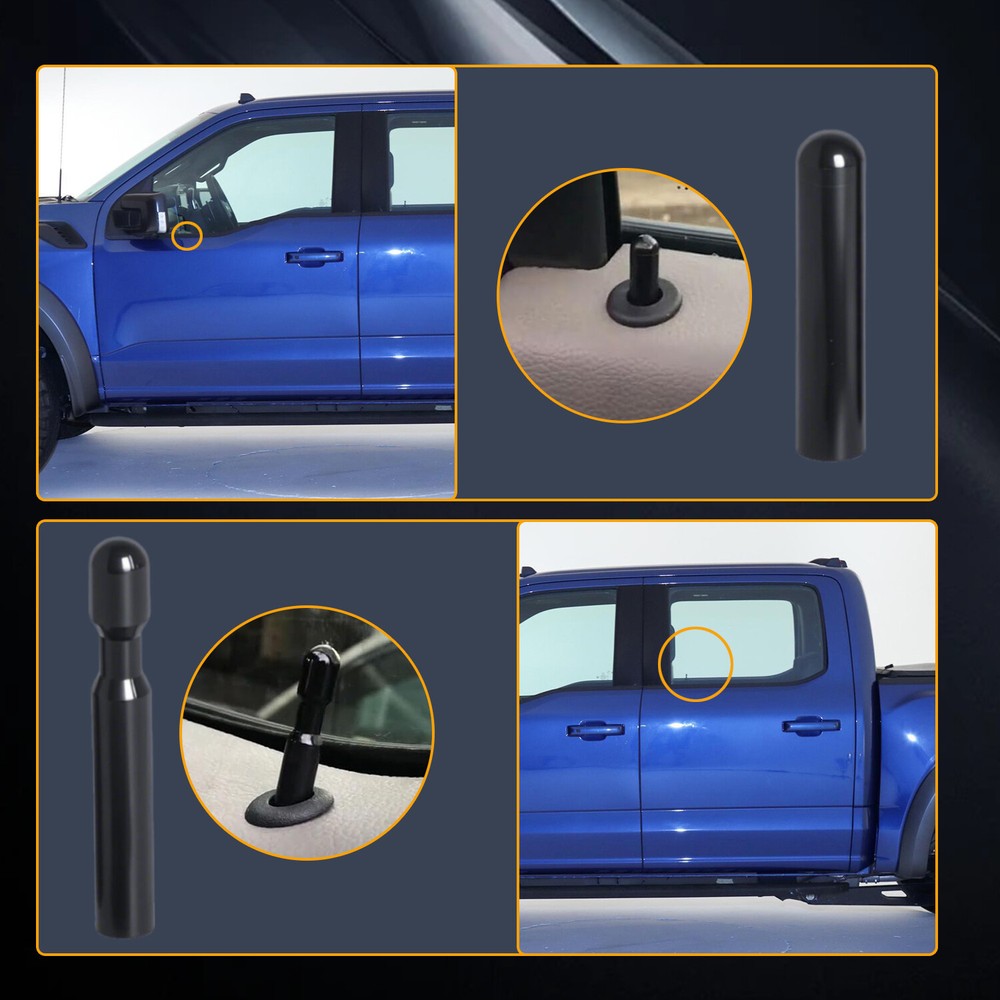 Front & Back L R Door Lock Knobs 4PCS for E-150 250 350 450 2002-2014