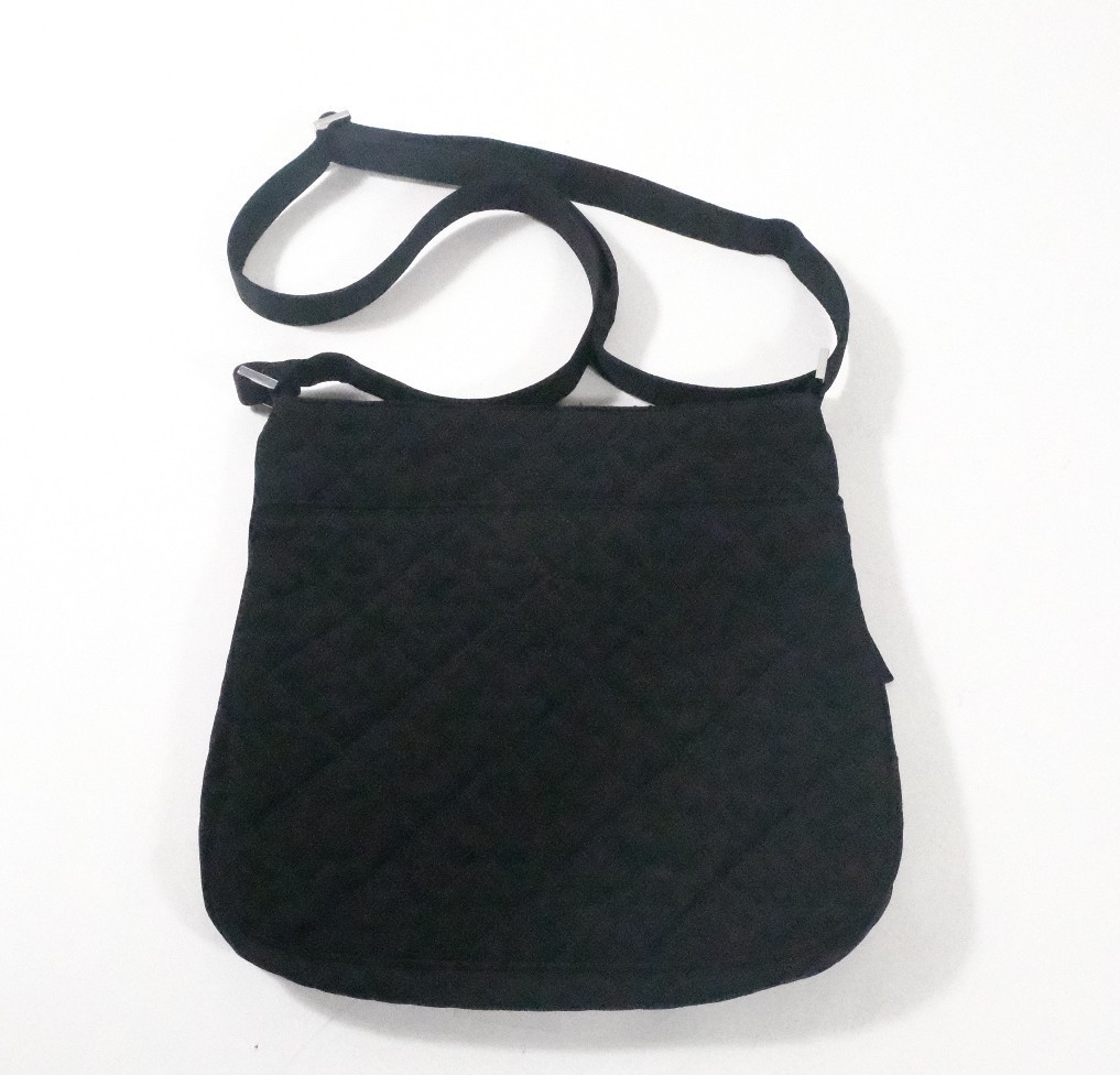 Vera Bradley Disney Mickey Mouse Black Shoulder Bag Monogrammed CHD