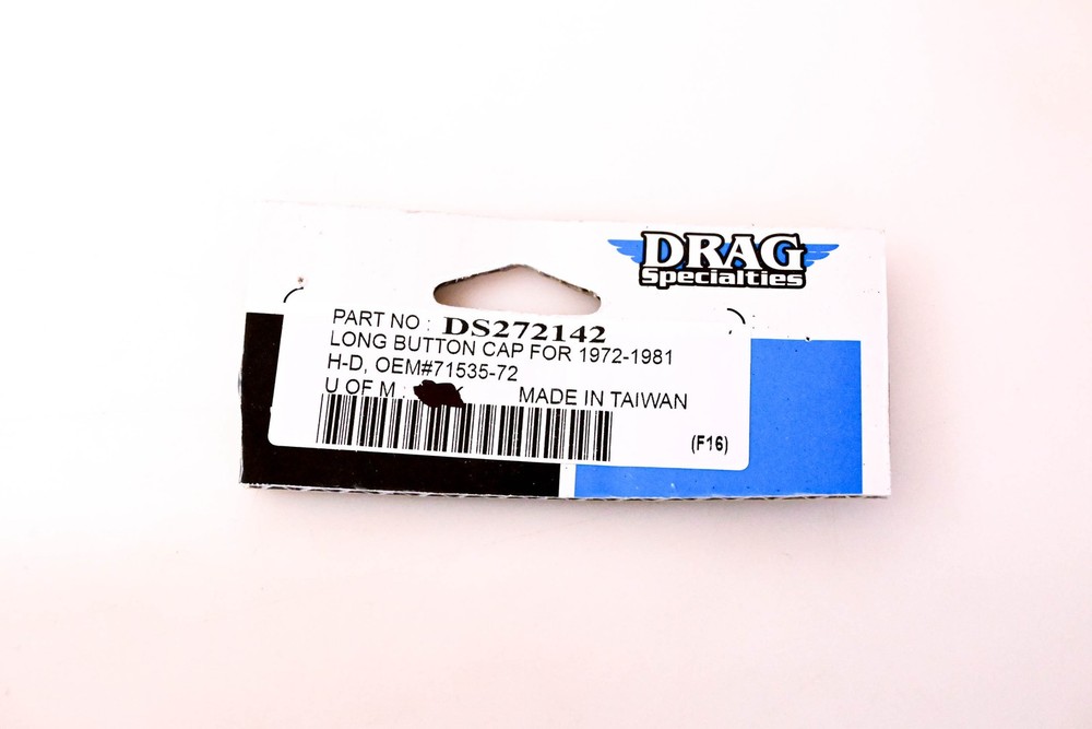 Drag Specialties DS272142 Long Button Cap NOS