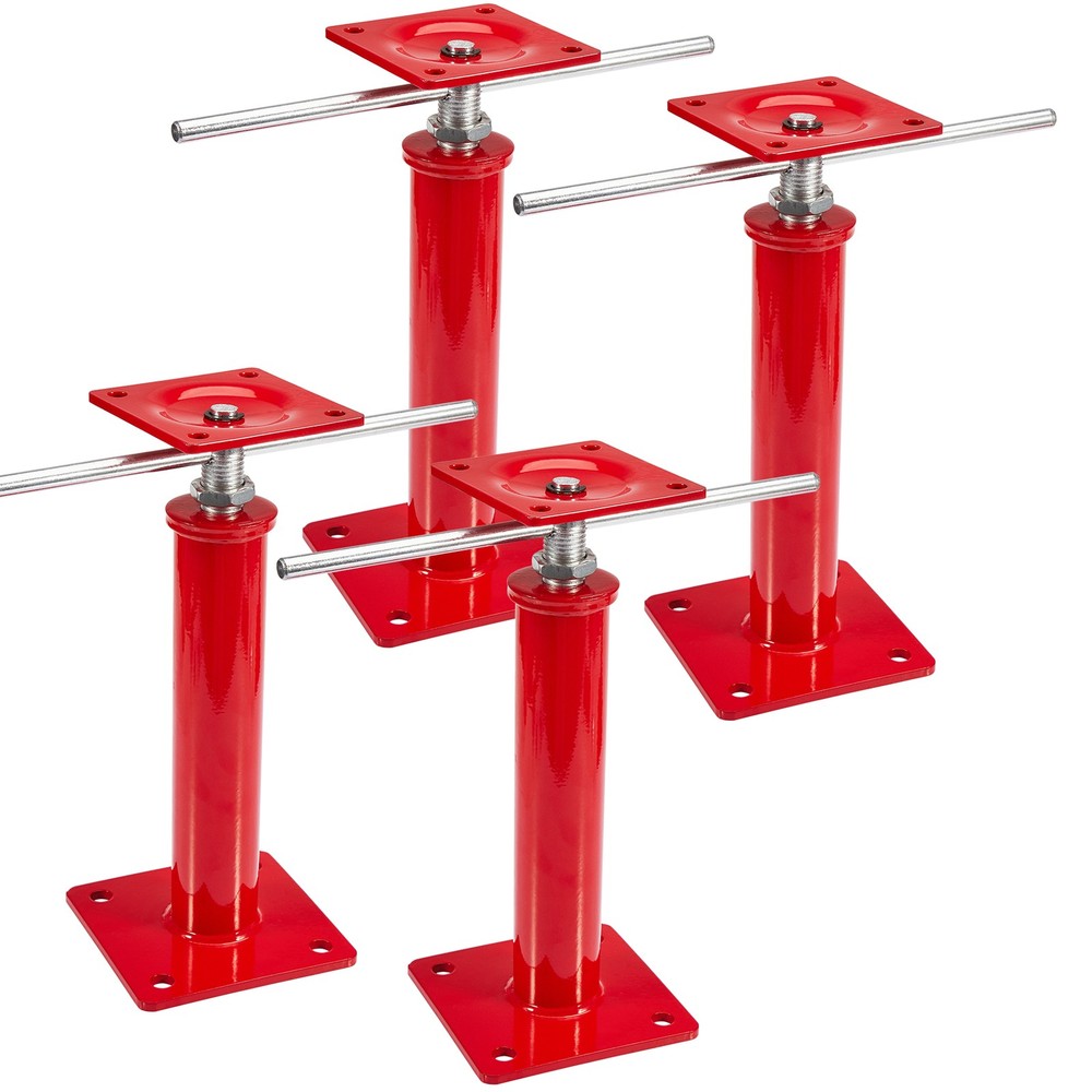 House Jacks for Leveling Crawlspace 11" -16" Adjustable for Cellar Ceiling 4Pack