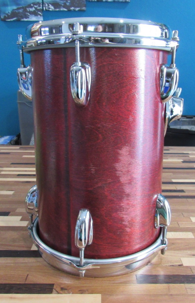 Custom Made 8" x 12" Deep Tom With Slingerland Hardware+Rare Eames  Shell