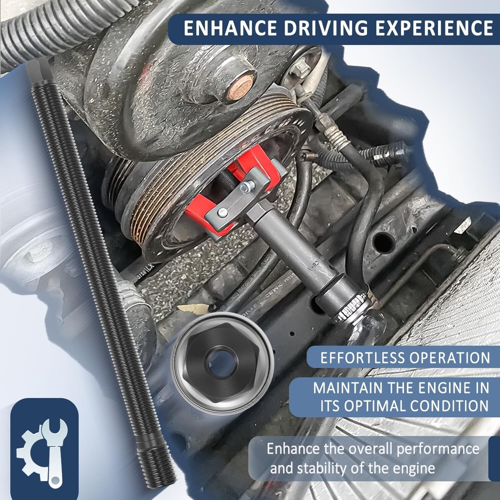 15088 Harmonic Balancer Install Kit for For GM Gen V (LT-Based) V8 Engine System