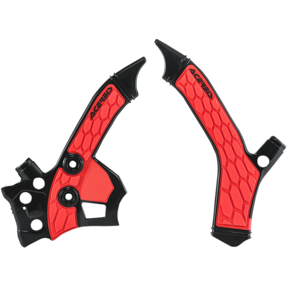 Acerbis X-Grip Frame Guards Black/Red 2726851042