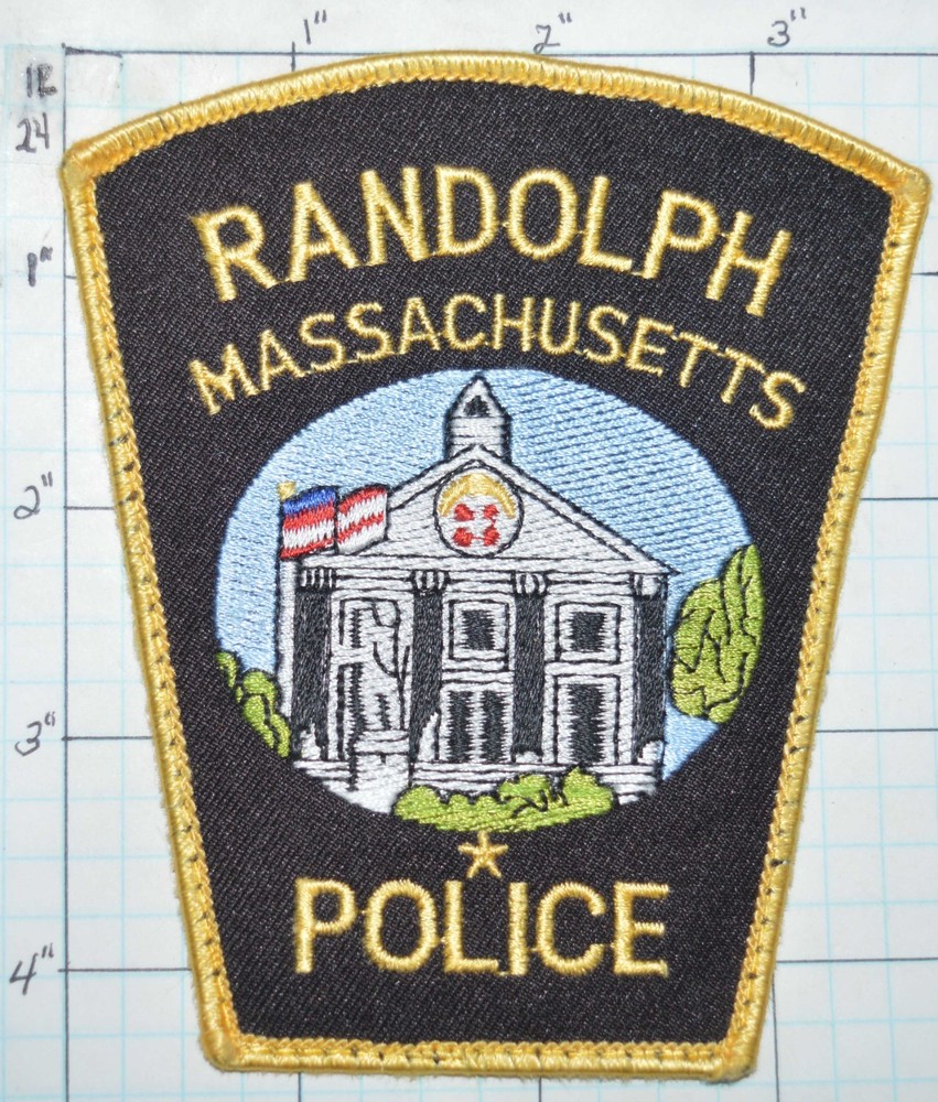 MASSACHUSETTS, RANDOLPH POLICE DEPT USED PATCH