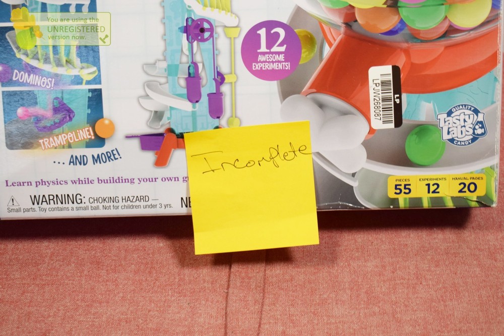 Thames & Kosmos Gumball Machine Maker (Incomplete)