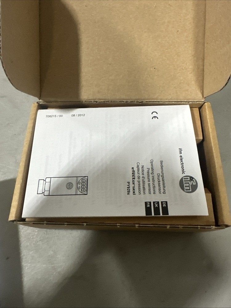 NEW!! IFM PY9294 PRESSURE SENSOR