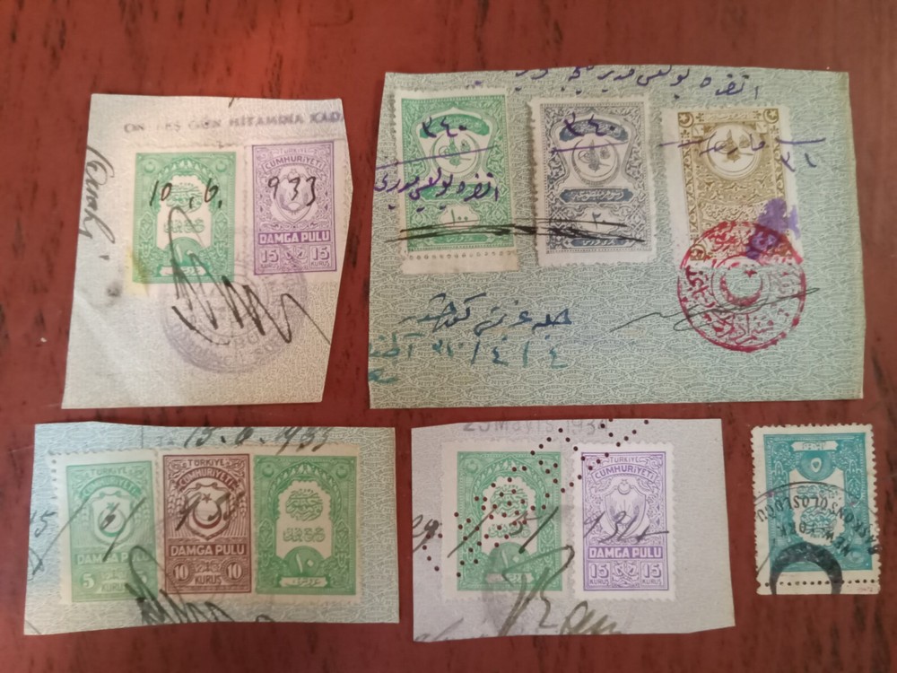 Revenue Stamps Of Turkey