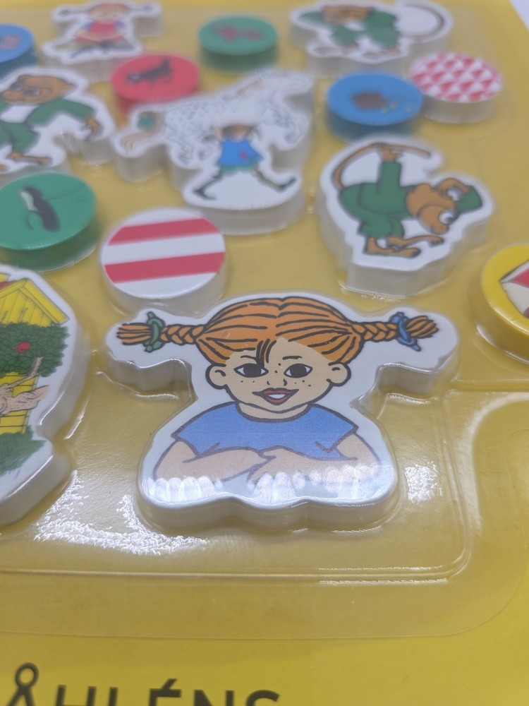 Pippy longstocking Eraser Set