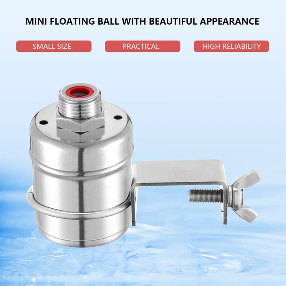Float Valve Fully Automatic 1/2 Fill Valve Water Level Control 3266