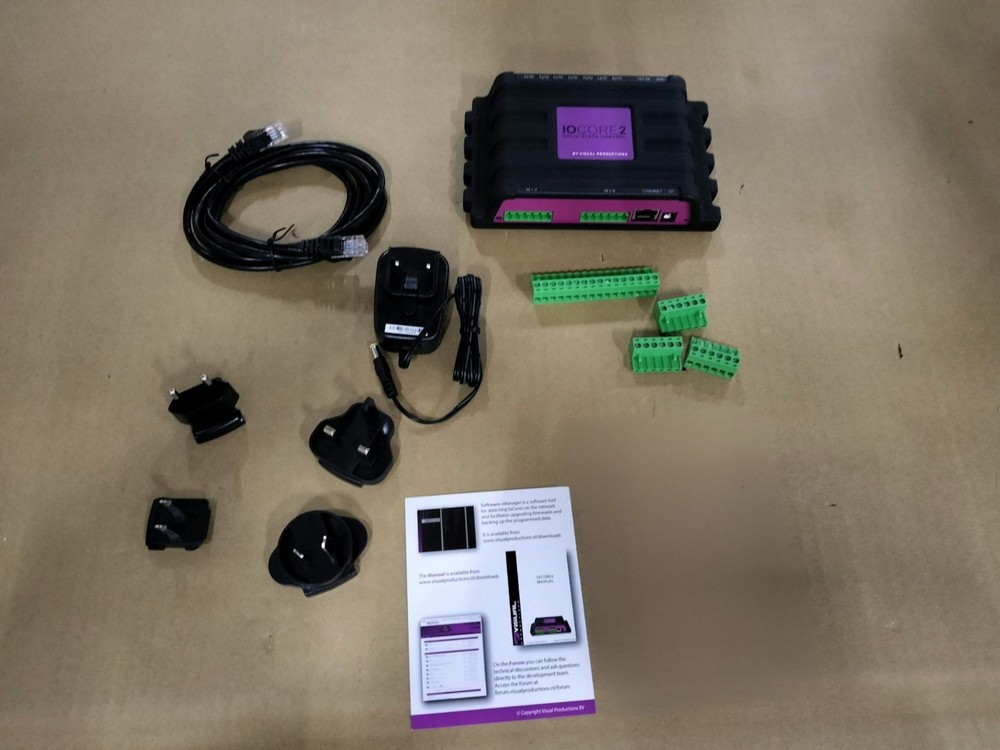 Visual Productions IOCORE2 GPIO Interface Expansion Module with RS-232 and DMX