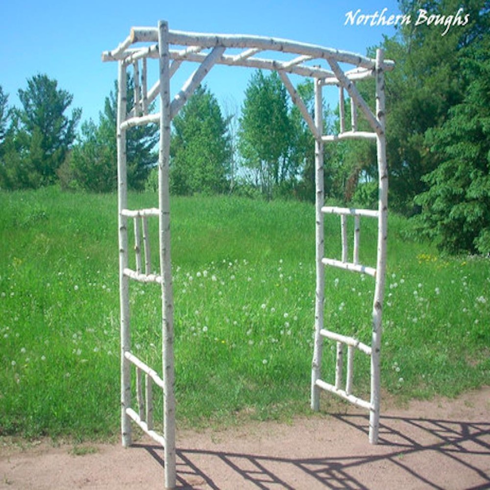 Birch Wedding Arch/Arbor Kit Deluxe