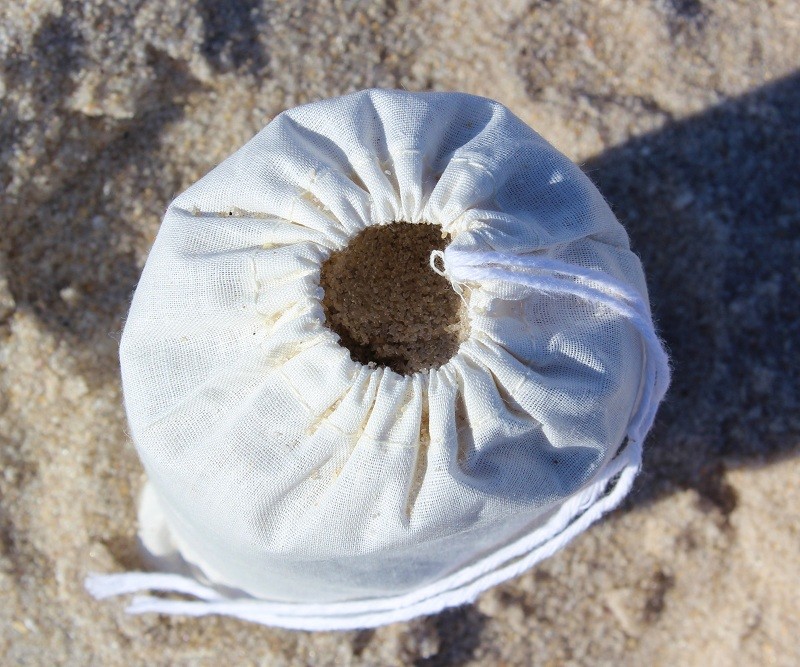 3"x5" Cotton Single Drawstring Muslin Bags (White Color)