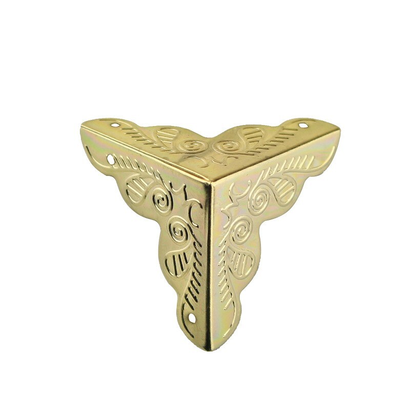 20Pcs 25mm Decorative Box Corner Cover, Corner Protector, Yellow
