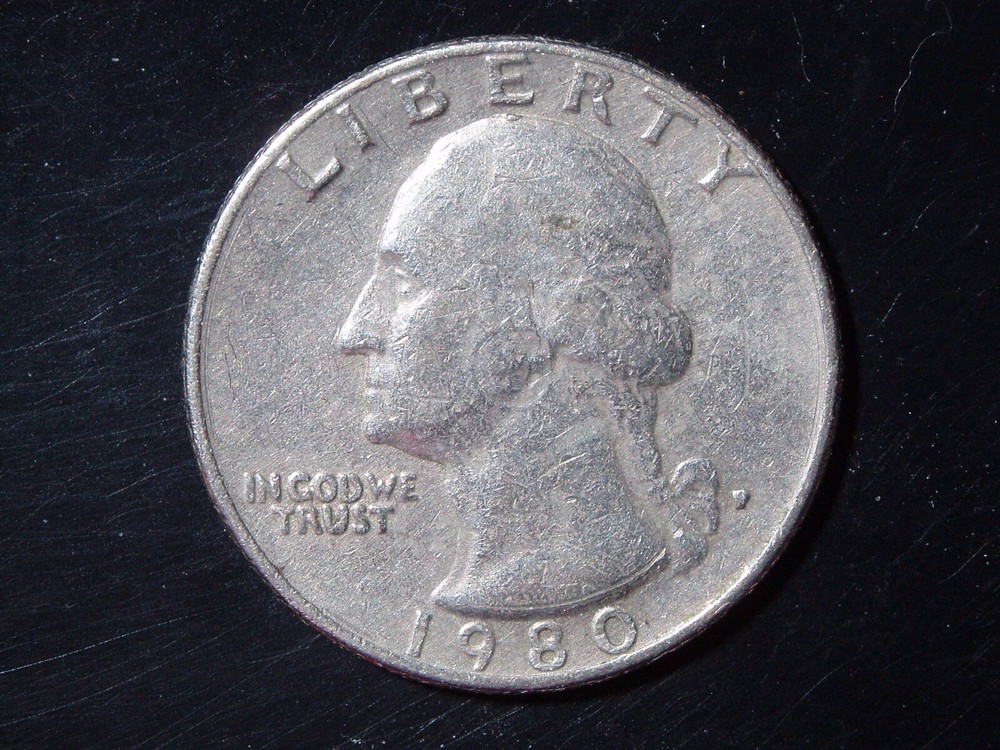 1980-P WASHINGTON QUARTER #9