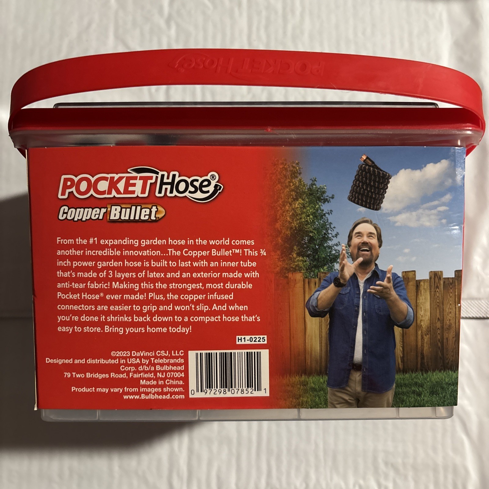 50 ft Pocket Hose Copper Bullet