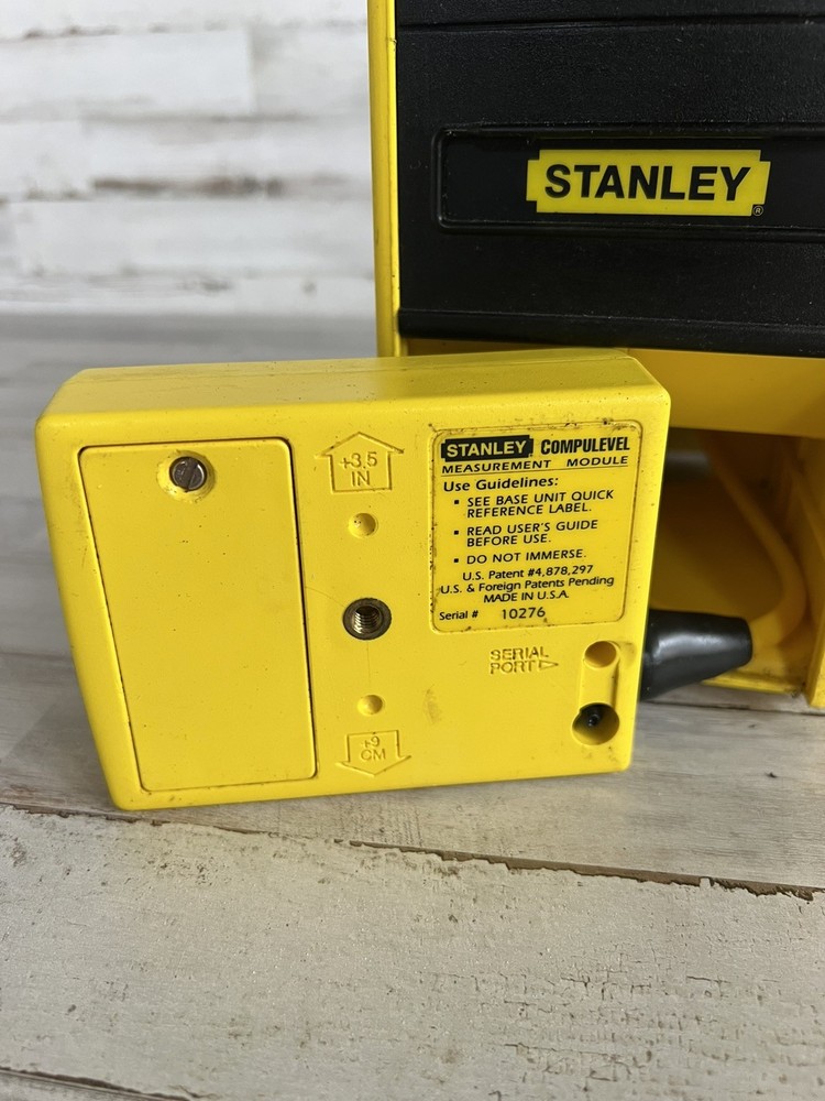 Stanley Compulevel Elevation Construction Measurement System 35-100 NOT WORKING