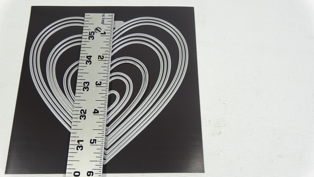 We R Memory Keepers Heart Nested Dies DC0257