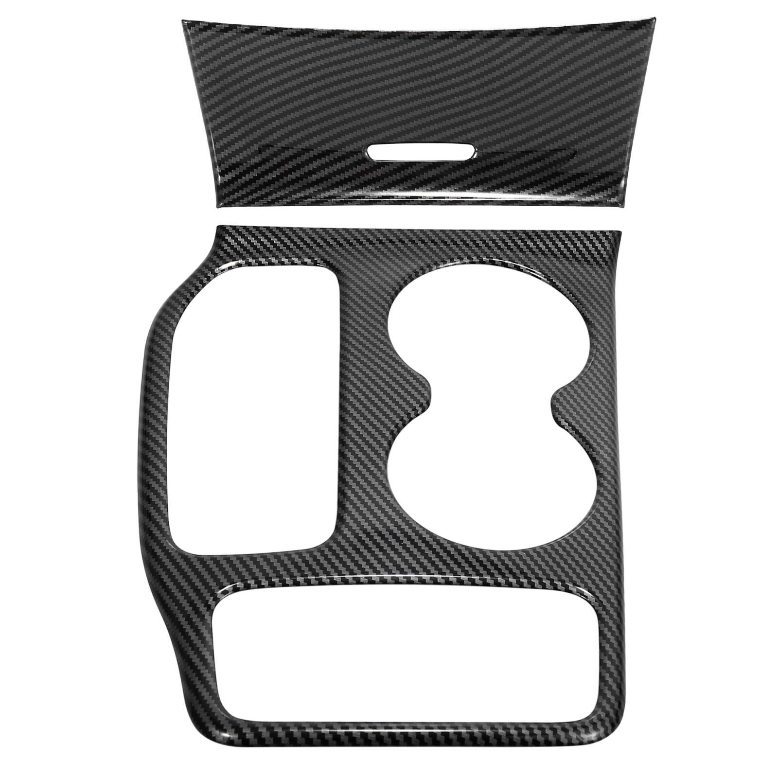 Center Gear Shift Panel Cover Carbon Fiber Pattern for Jeep Grand Cherokee 16-21