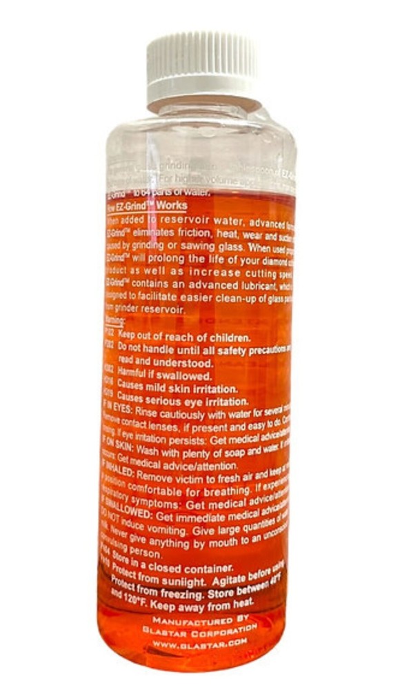 Glastar Ez-Grind Coolant - 8 Oz