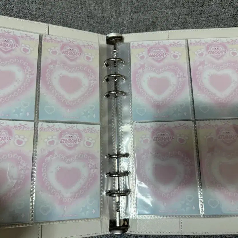 White Macaron Binder for Sale