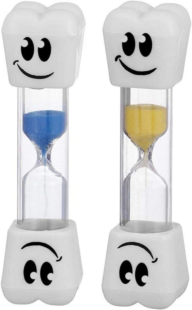 Assorted Colors 2-Minute Sand Timer Set - Playfully Boost Productivity