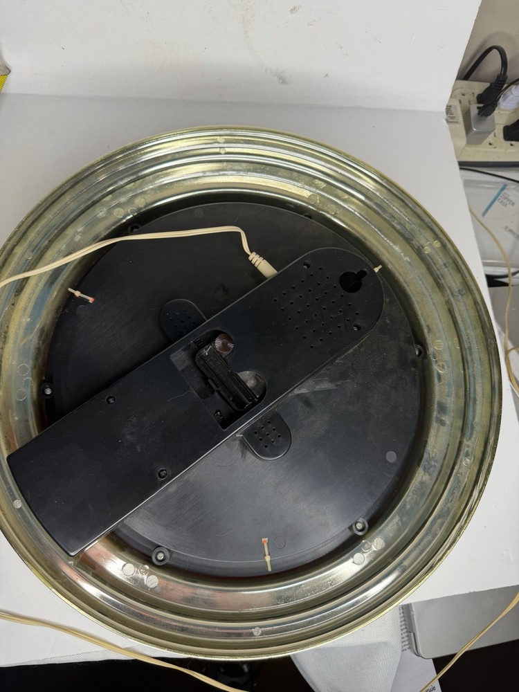 Kiss - Rock and Roll Over Wall Neon Clock ~ Red Light, 15"