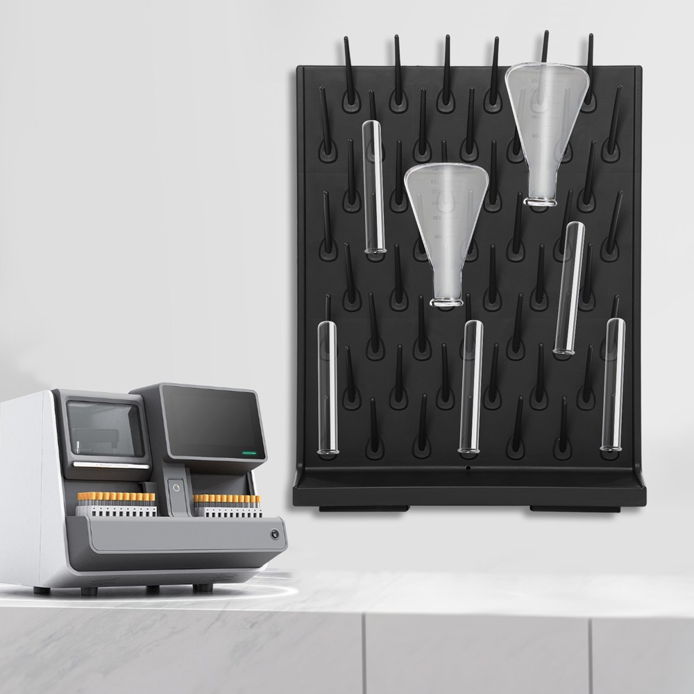 Bottle Drying Rack Lab Removable Glassware Drying Rack Lab PP Draining Rack