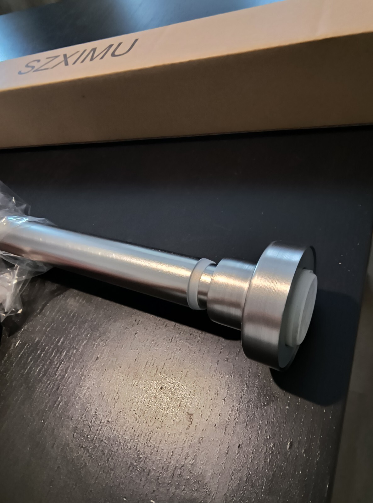 Shower Curtain Rod 43-72 Inch Metal Adjustable Spring Non-Slip Rust Resistant