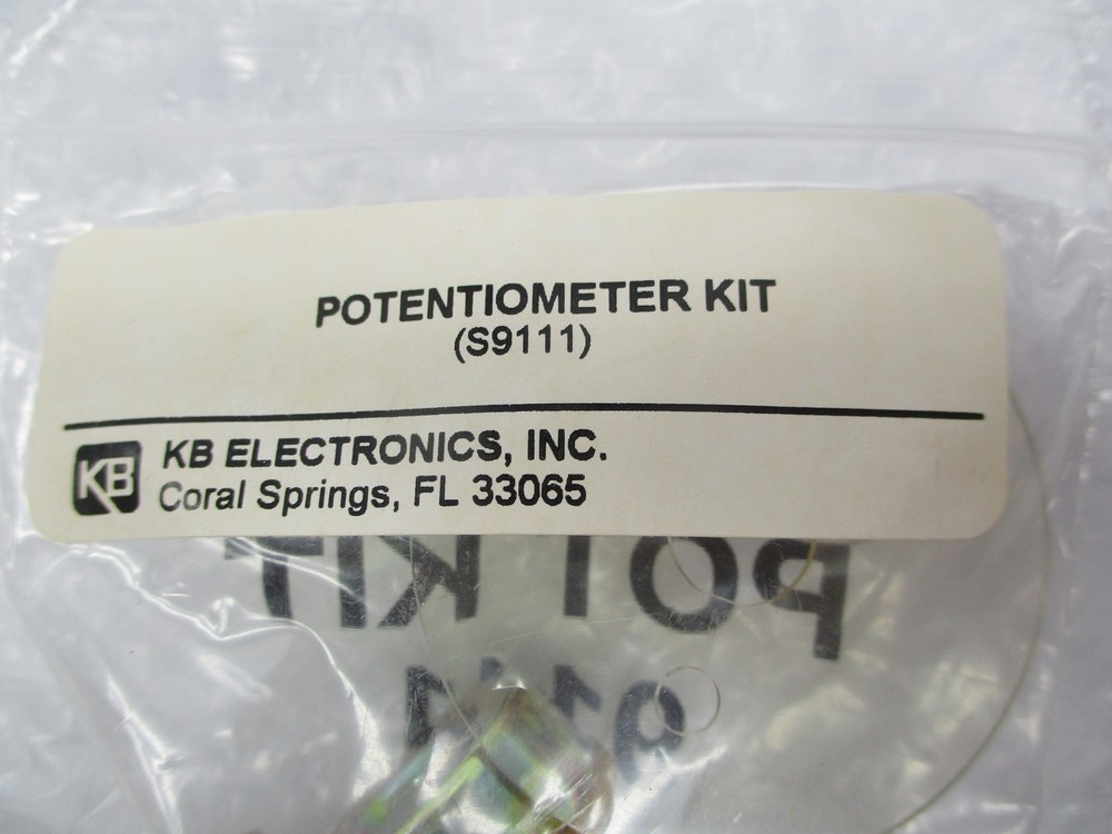 KB ELECTRONICS S9111 POTENTIOMETER NSMP
