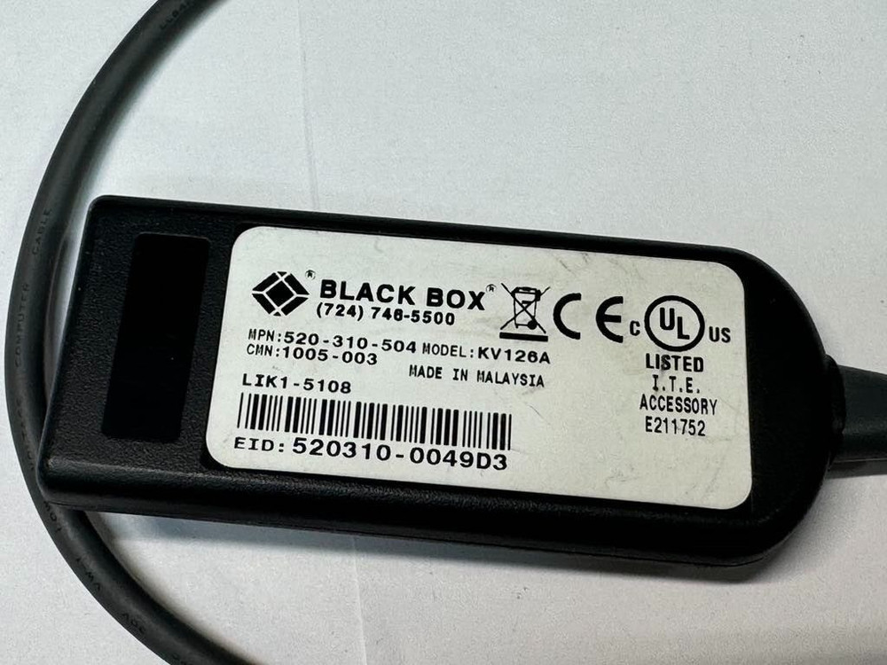 Black Box 520-310-504 KV126A Server Access Module