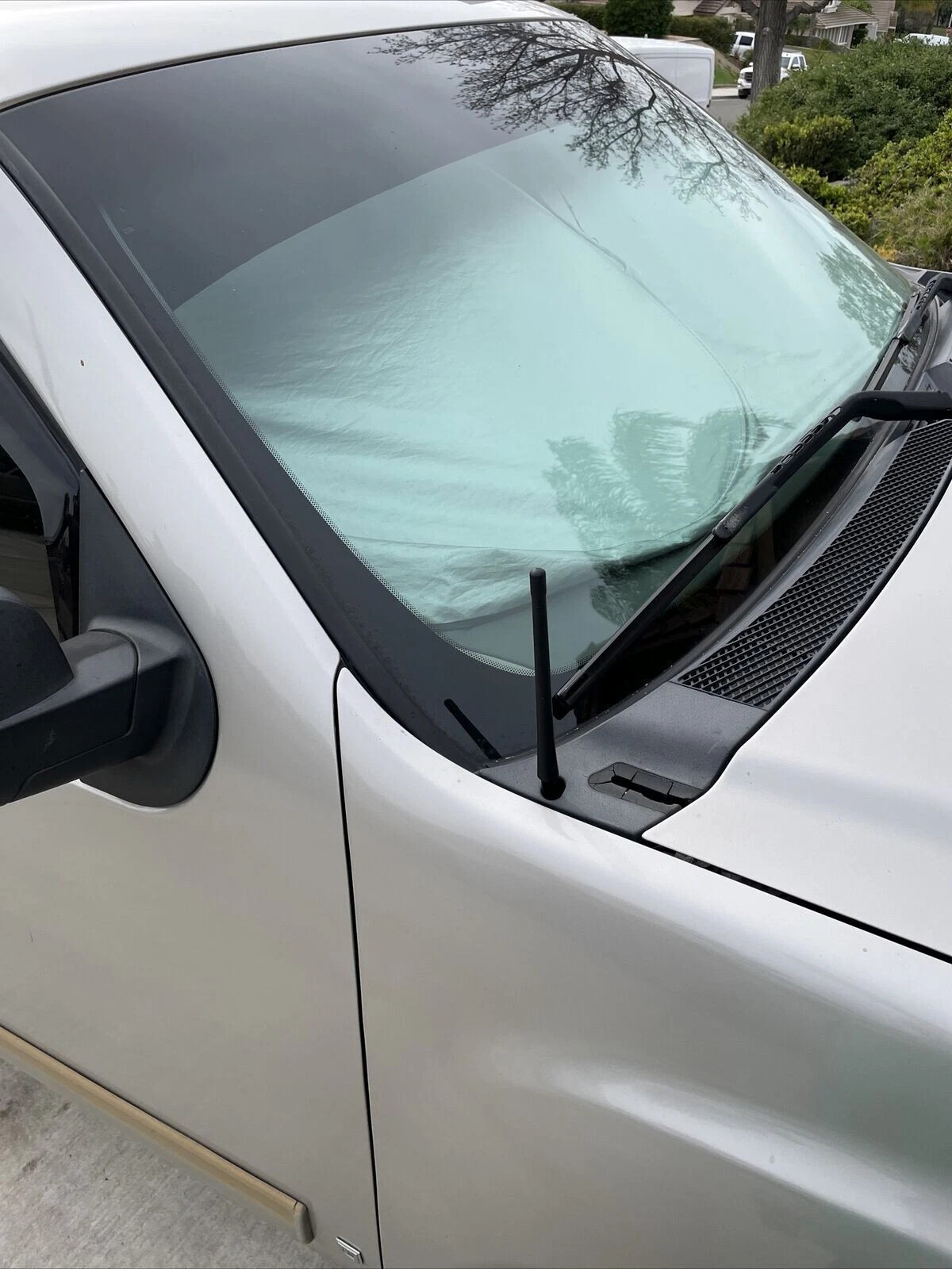 7" Short Black Rubber Antenna Mast Radio AM/FM for Chevrolet Silverado 2006-2025