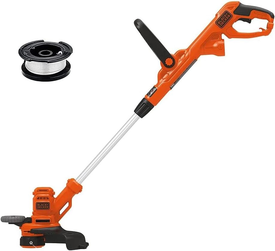 BLACK+DECKER 2-in-1 String Trimmer & Edger | 14" Auto Feed Weed Wacker