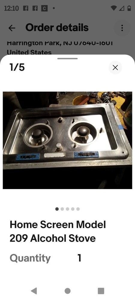Kenyon Alcohol Stove