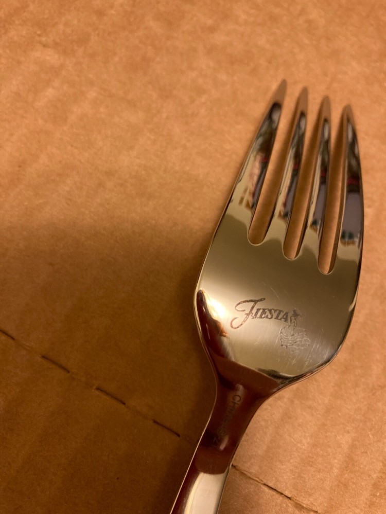Fiesta celebration dinner fork