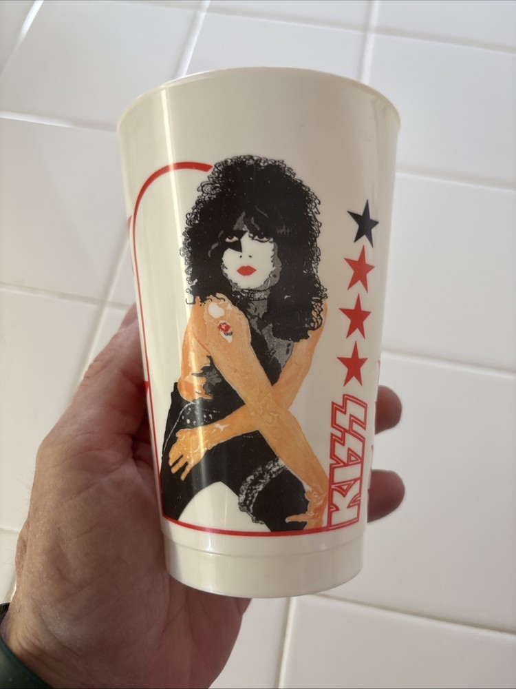 Kiss 1978 Paul Stanley Majik Markets Cup 2 Of 8 Ex Condition Aucoin