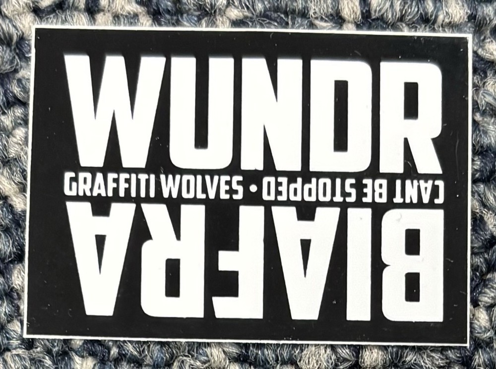 WUNDR STICKER PACK