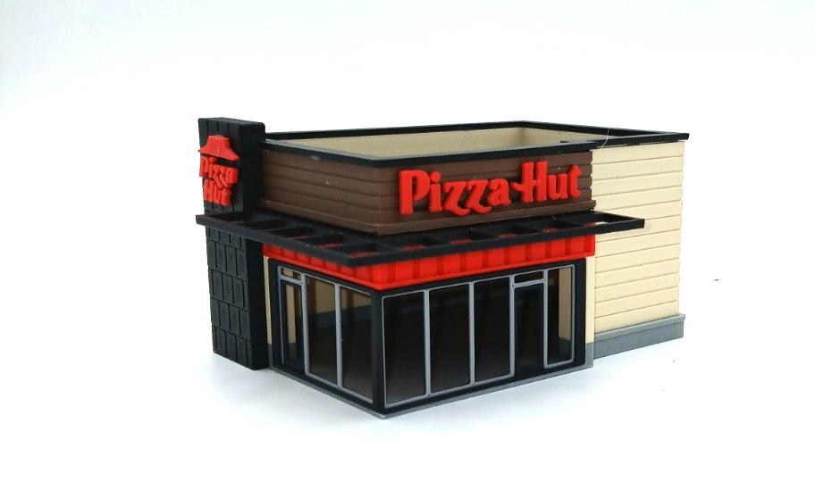 HO Scale Restaurant Kit - Pizza Hut