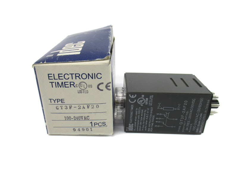 IDEC GT3F-2AF20 250VAC 3A NSMP