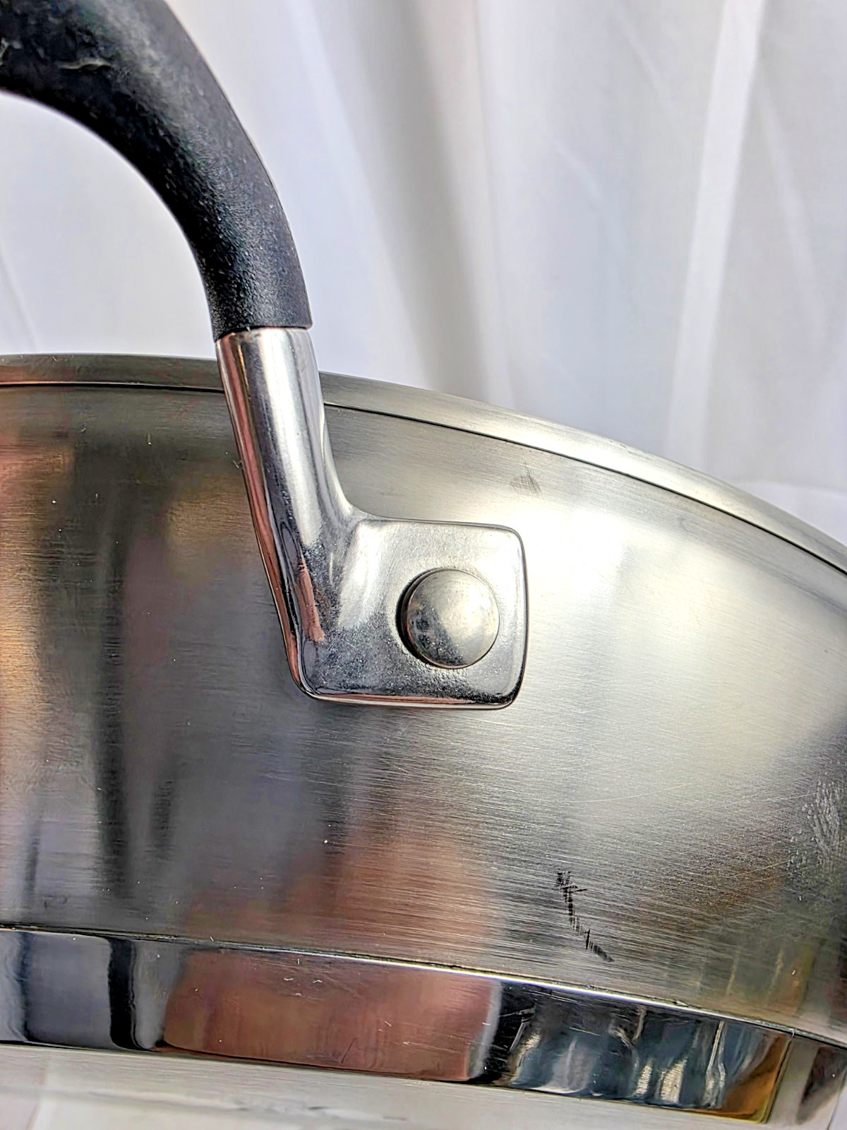 KitchenAid Wok, 12 in. 5 Ply Clad Stainless Steel, Dual Coated Handles, DW Safe