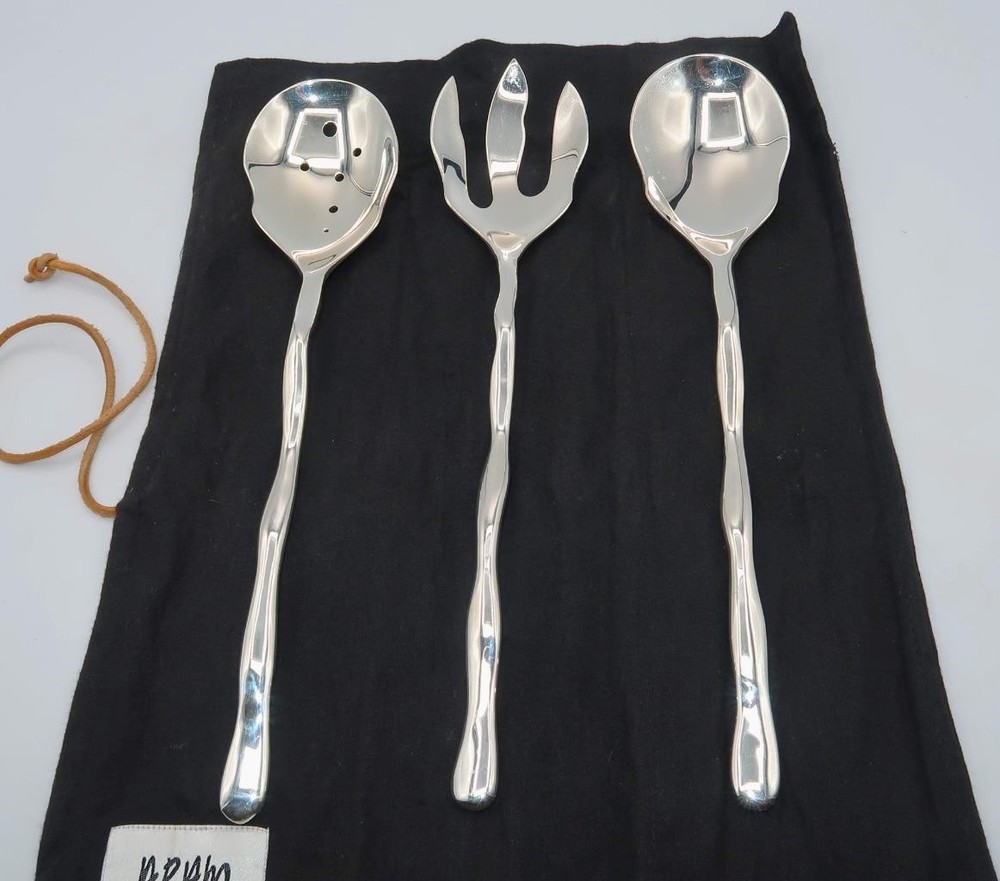 Michael Aram, Wavy Branch, 3 Pc Serving Set, 12"