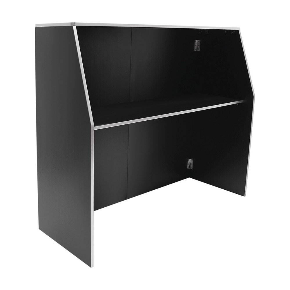 Double Layer Bar Prep Table Set - Mobile Bartender Station for Events