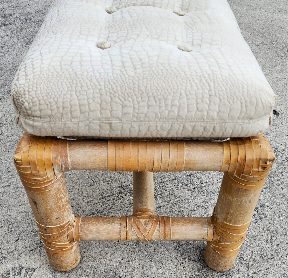Drexel Heritage Bamboo Bench