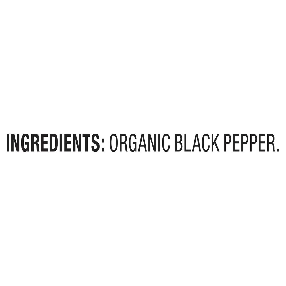 Member's Mark Organic Ground Black Pepper, 7 Ounce