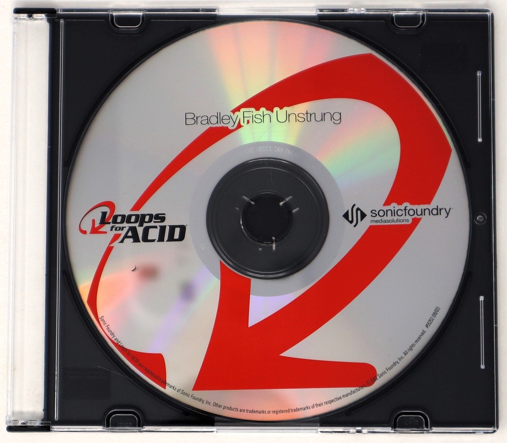 Sonic Foundry Unstrung Loops For Acid Sample/Sound Library/Sampling CD