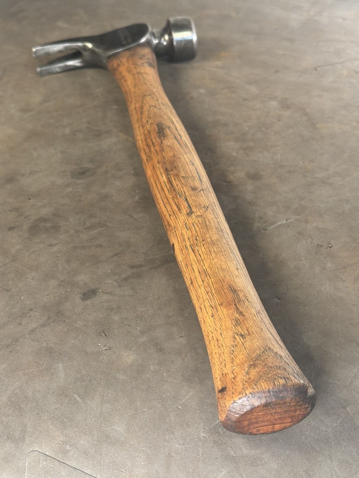 Beautiful Dalluge 21 Straight Claw Hammer Original Handle California Framer